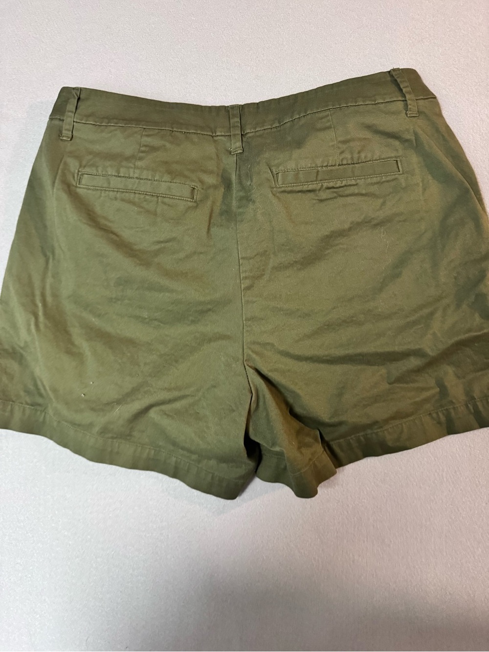 a new day Olive Green Cotton Chino Shorts - Picture 6 of 6